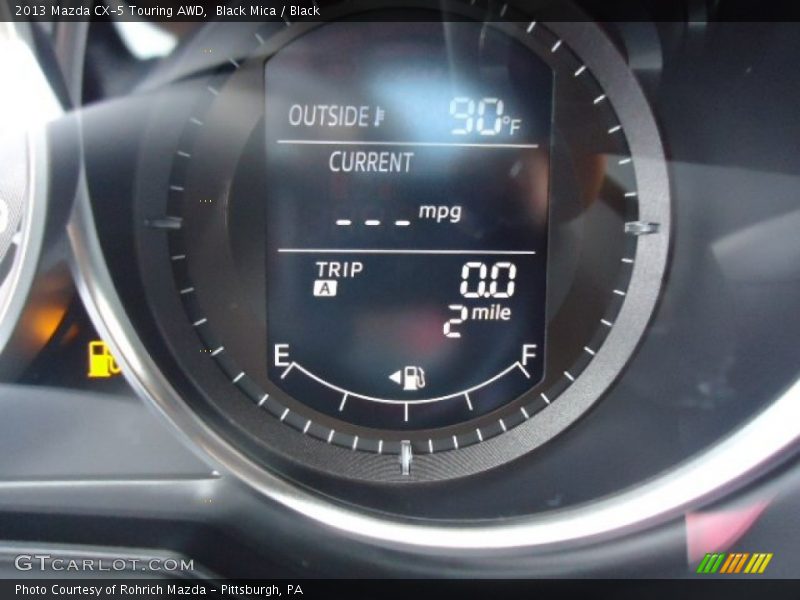 Black Mica / Black 2013 Mazda CX-5 Touring AWD