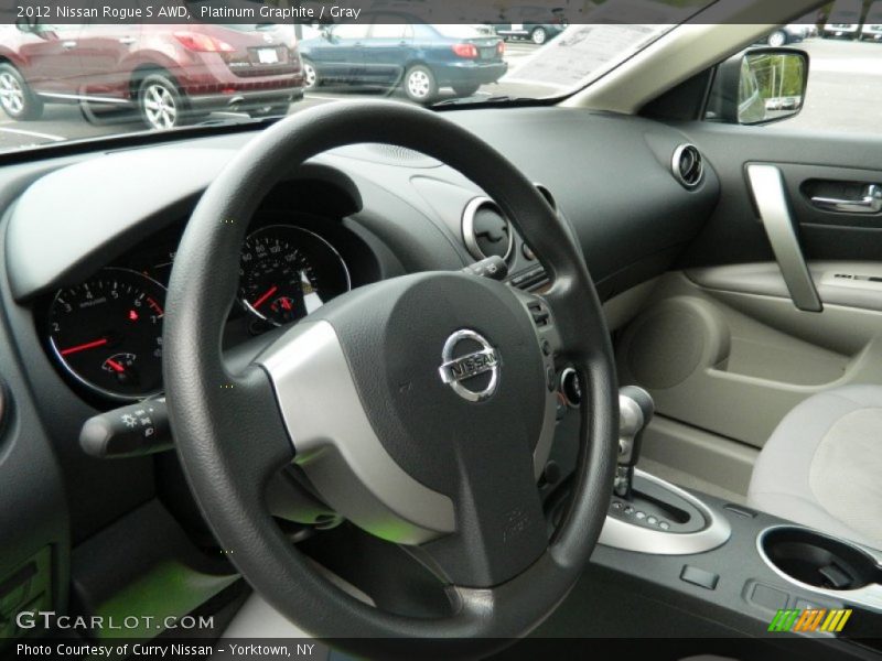 Platinum Graphite / Gray 2012 Nissan Rogue S AWD