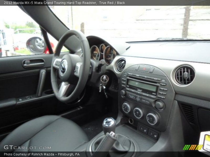  2012 MX-5 Miata Grand Touring Hard Top Roadster Black Interior