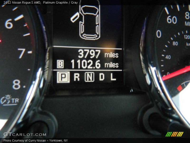 Platinum Graphite / Gray 2012 Nissan Rogue S AWD