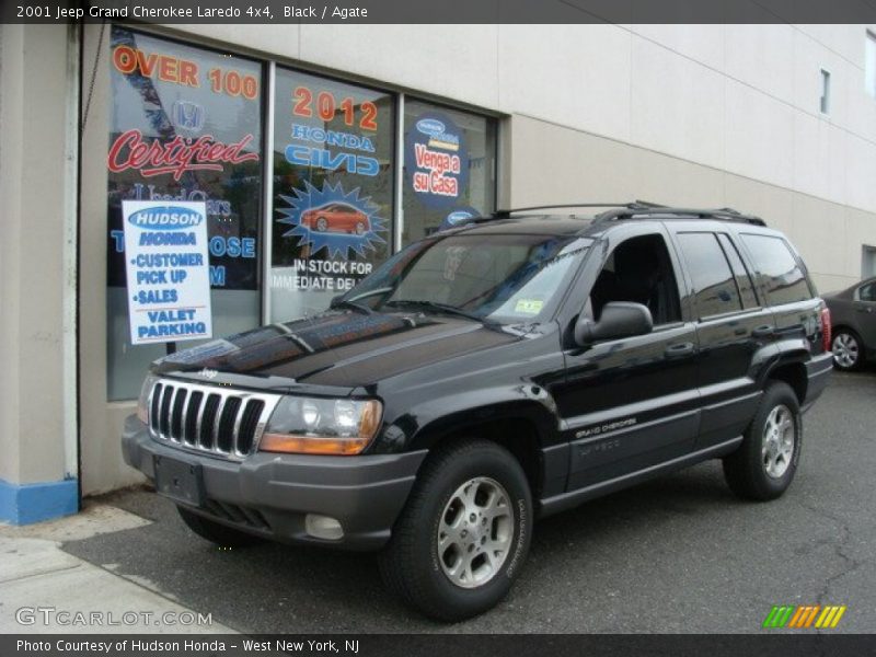 Black / Agate 2001 Jeep Grand Cherokee Laredo 4x4
