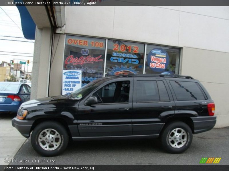 Black / Agate 2001 Jeep Grand Cherokee Laredo 4x4