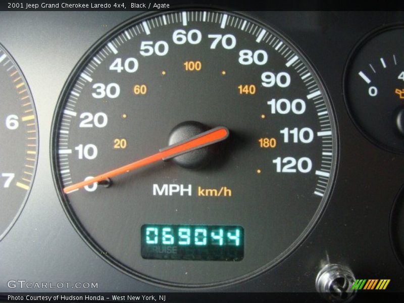 Black / Agate 2001 Jeep Grand Cherokee Laredo 4x4