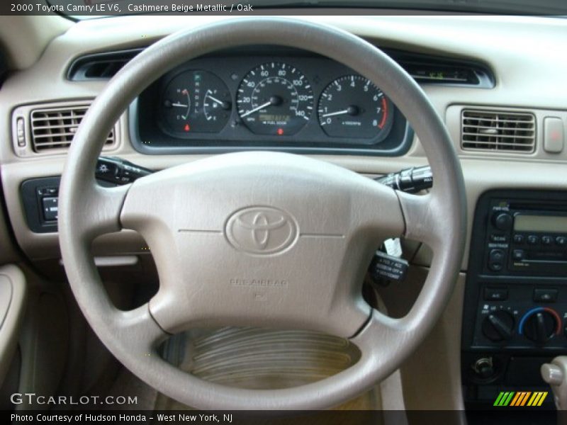 Cashmere Beige Metallic / Oak 2000 Toyota Camry LE V6