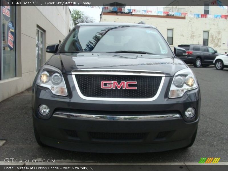 Cyber Gray Metallic / Ebony 2011 GMC Acadia SLT