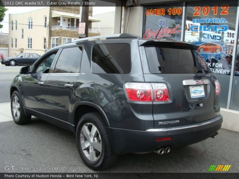 Cyber Gray Metallic / Ebony 2011 GMC Acadia SLT