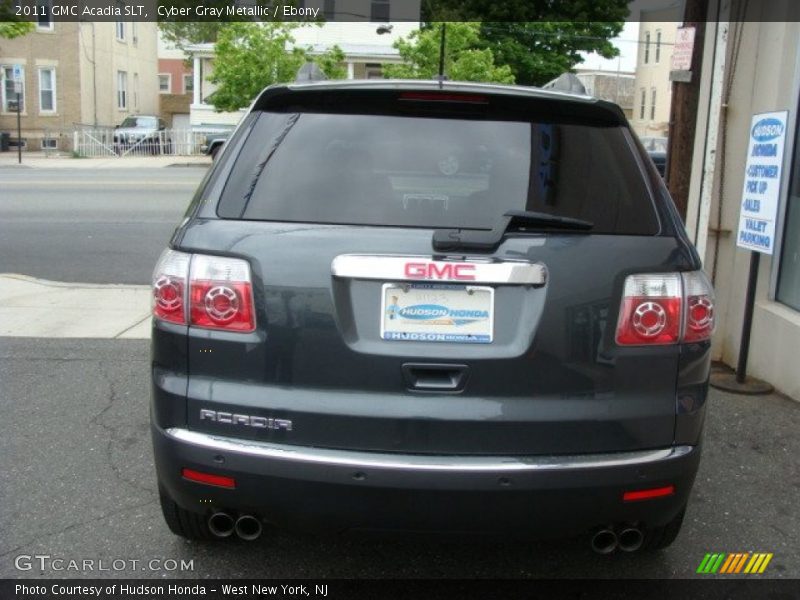 Cyber Gray Metallic / Ebony 2011 GMC Acadia SLT