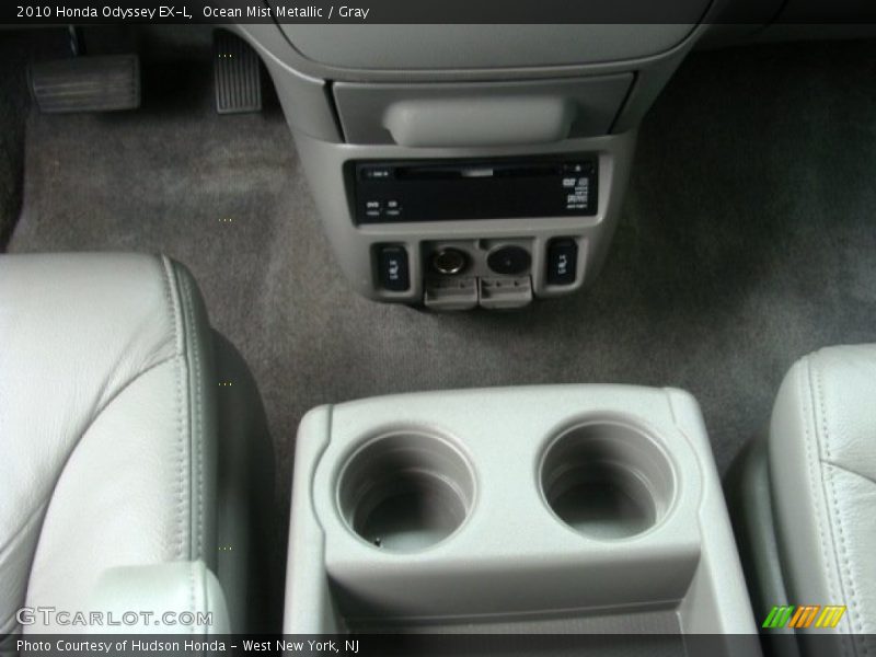 Ocean Mist Metallic / Gray 2010 Honda Odyssey EX-L