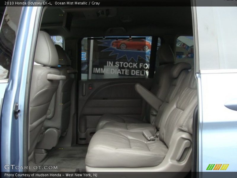 Ocean Mist Metallic / Gray 2010 Honda Odyssey EX-L