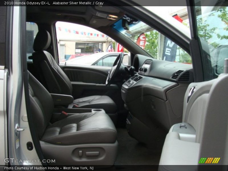 Alabaster Silver Metallic / Gray 2010 Honda Odyssey EX-L