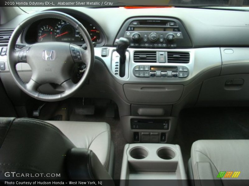 Alabaster Silver Metallic / Gray 2010 Honda Odyssey EX-L