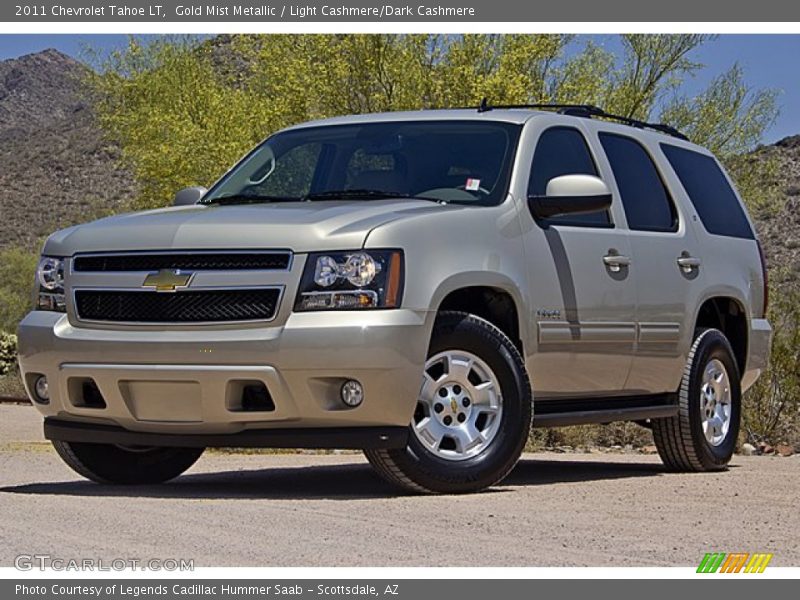Gold Mist Metallic / Light Cashmere/Dark Cashmere 2011 Chevrolet Tahoe LT