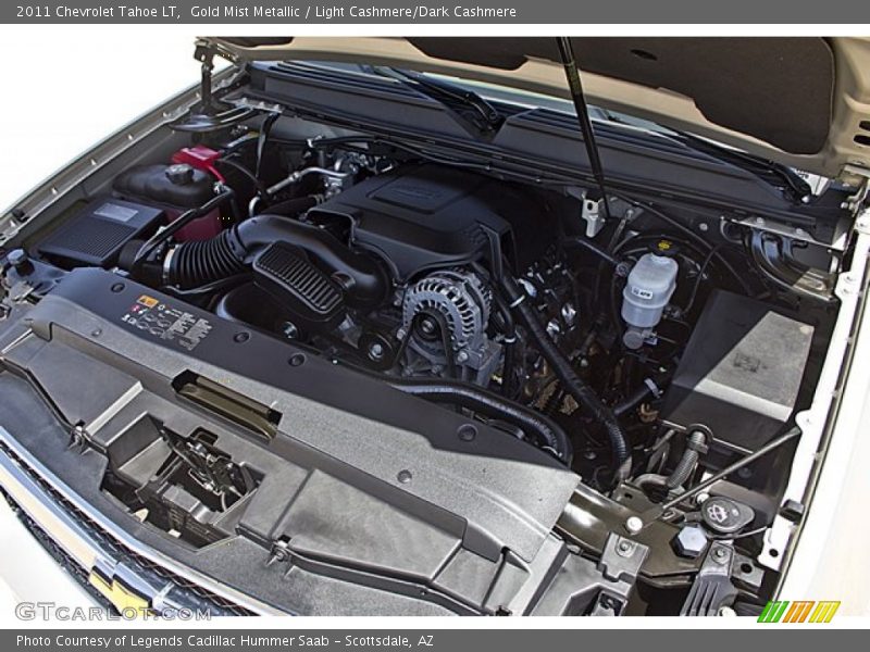 Gold Mist Metallic / Light Cashmere/Dark Cashmere 2011 Chevrolet Tahoe LT