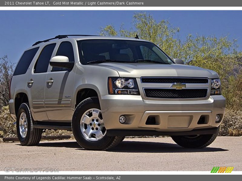 Gold Mist Metallic / Light Cashmere/Dark Cashmere 2011 Chevrolet Tahoe LT