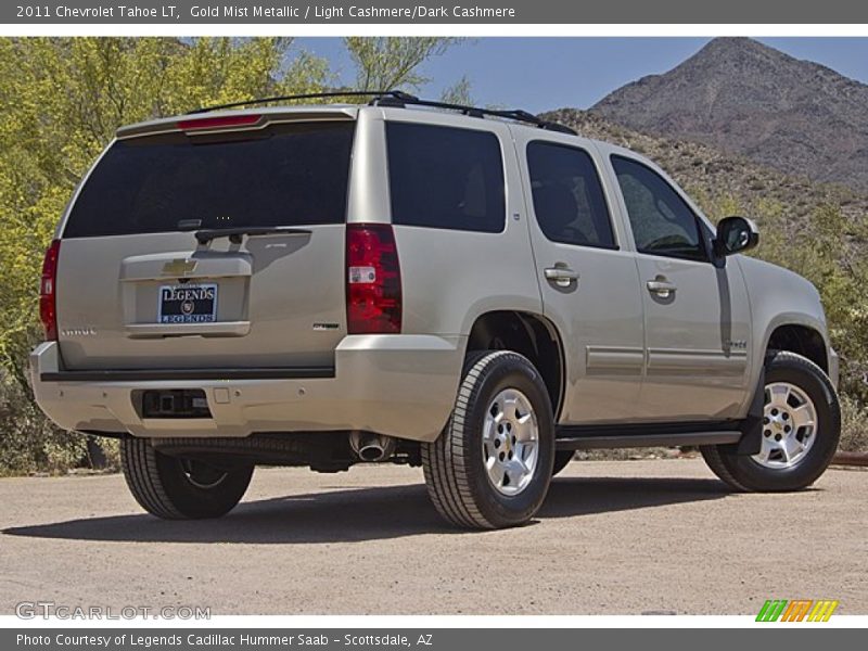 Gold Mist Metallic / Light Cashmere/Dark Cashmere 2011 Chevrolet Tahoe LT