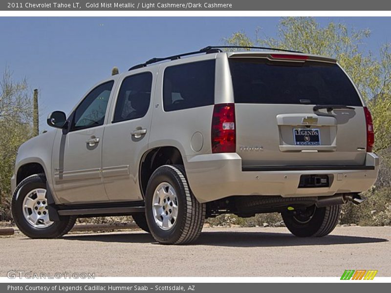 Gold Mist Metallic / Light Cashmere/Dark Cashmere 2011 Chevrolet Tahoe LT