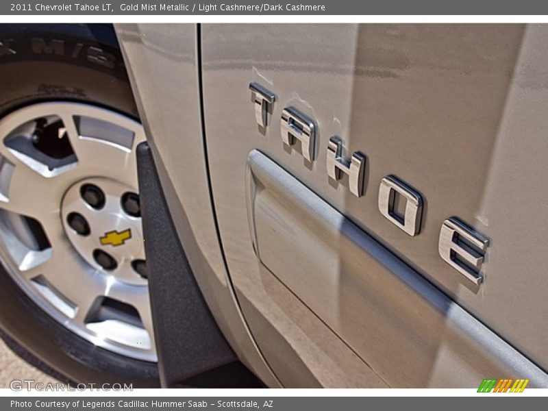 Gold Mist Metallic / Light Cashmere/Dark Cashmere 2011 Chevrolet Tahoe LT