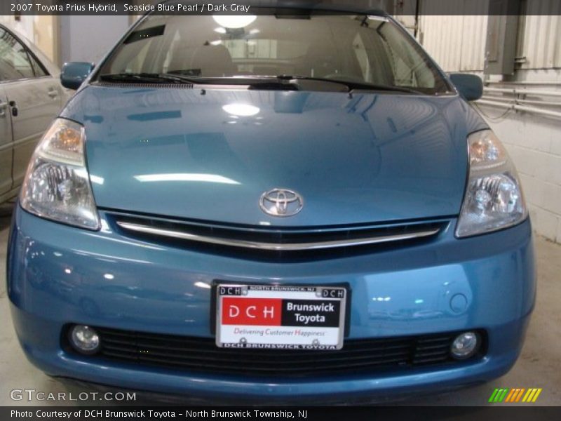 Seaside Blue Pearl / Dark Gray 2007 Toyota Prius Hybrid