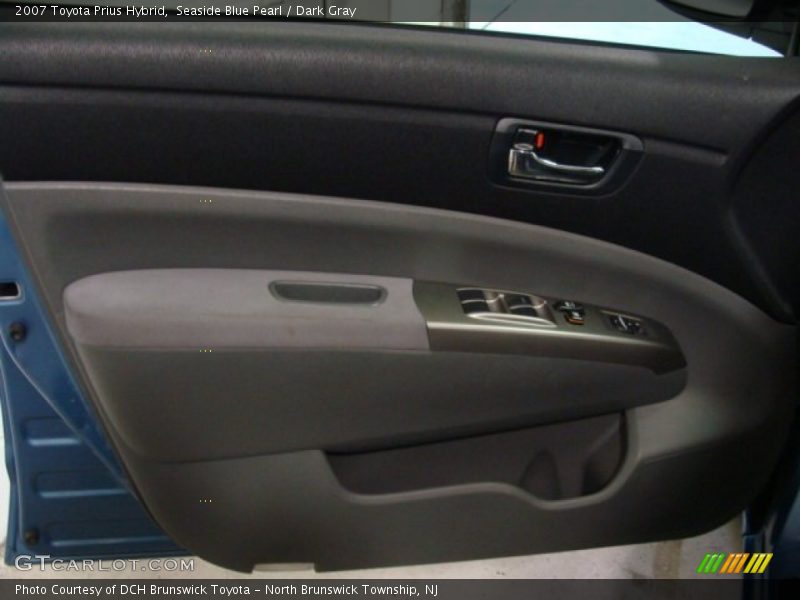 Seaside Blue Pearl / Dark Gray 2007 Toyota Prius Hybrid
