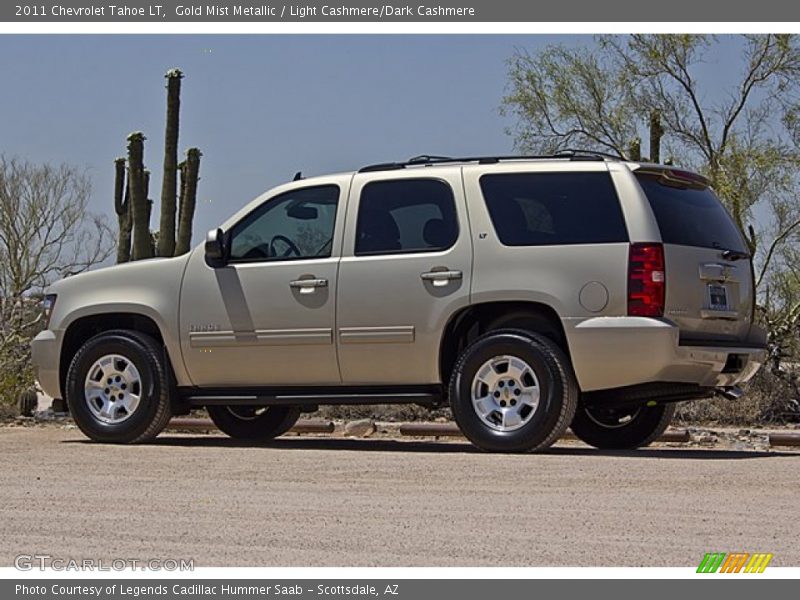 Gold Mist Metallic / Light Cashmere/Dark Cashmere 2011 Chevrolet Tahoe LT