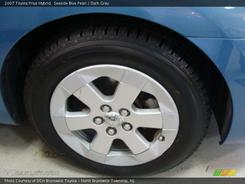 Seaside Blue Pearl / Dark Gray 2007 Toyota Prius Hybrid