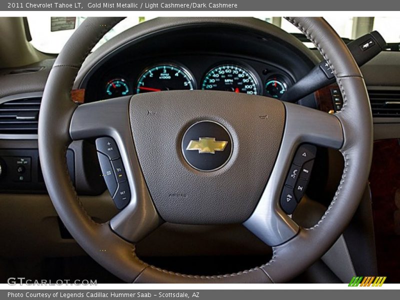 Gold Mist Metallic / Light Cashmere/Dark Cashmere 2011 Chevrolet Tahoe LT