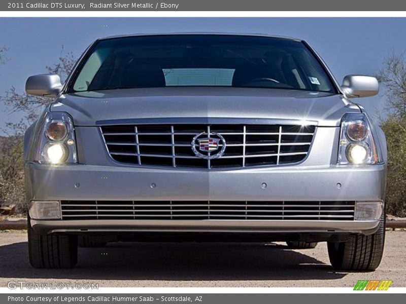 Radiant Silver Metallic / Ebony 2011 Cadillac DTS Luxury