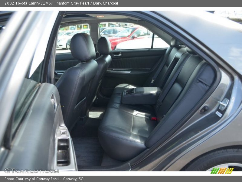 Phantom Gray Pearl / Dark Charcoal 2002 Toyota Camry SE V6