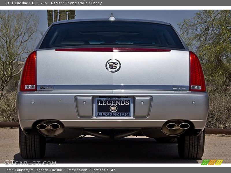 Radiant Silver Metallic / Ebony 2011 Cadillac DTS Luxury