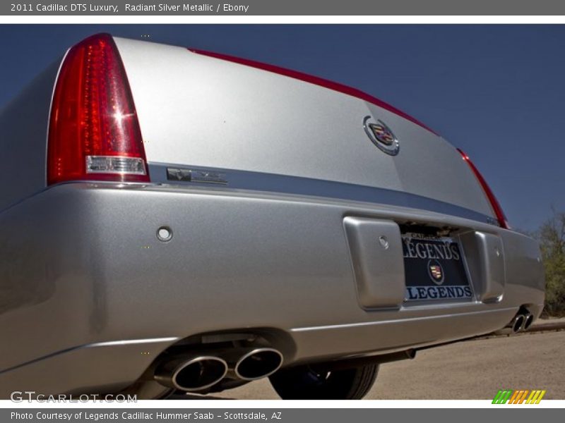 Radiant Silver Metallic / Ebony 2011 Cadillac DTS Luxury