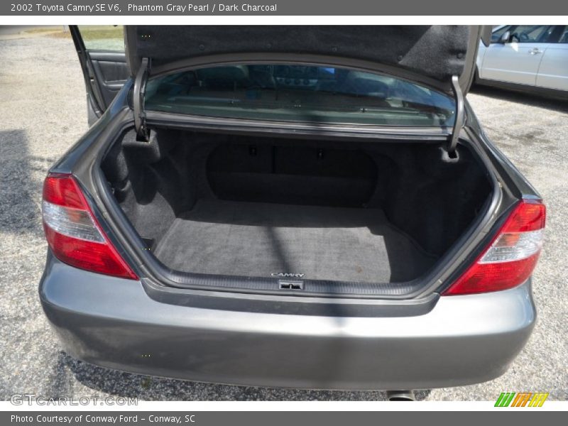 Phantom Gray Pearl / Dark Charcoal 2002 Toyota Camry SE V6