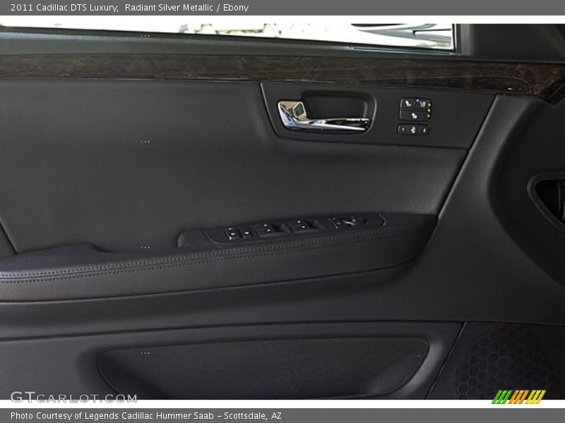 Radiant Silver Metallic / Ebony 2011 Cadillac DTS Luxury