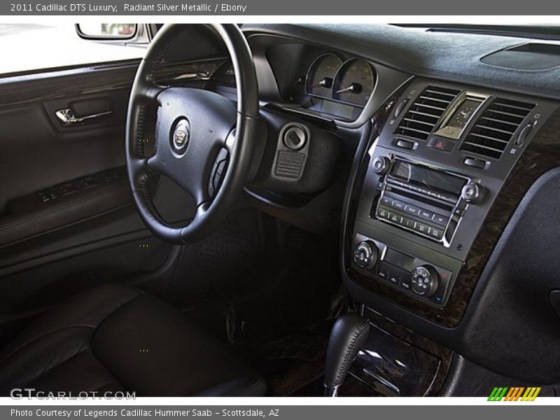 Radiant Silver Metallic / Ebony 2011 Cadillac DTS Luxury