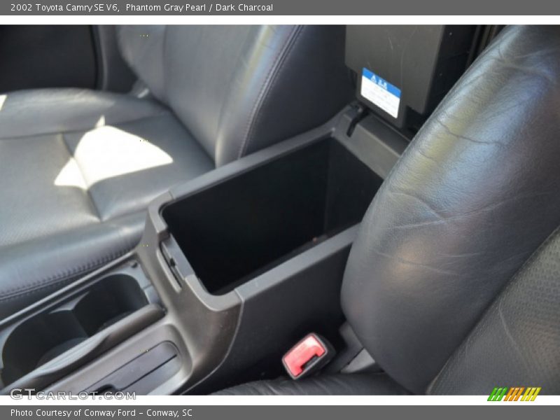 Phantom Gray Pearl / Dark Charcoal 2002 Toyota Camry SE V6