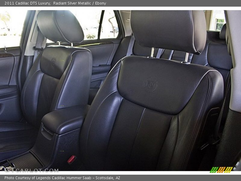Radiant Silver Metallic / Ebony 2011 Cadillac DTS Luxury