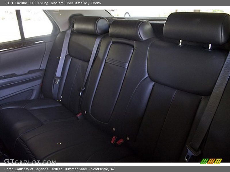 Radiant Silver Metallic / Ebony 2011 Cadillac DTS Luxury