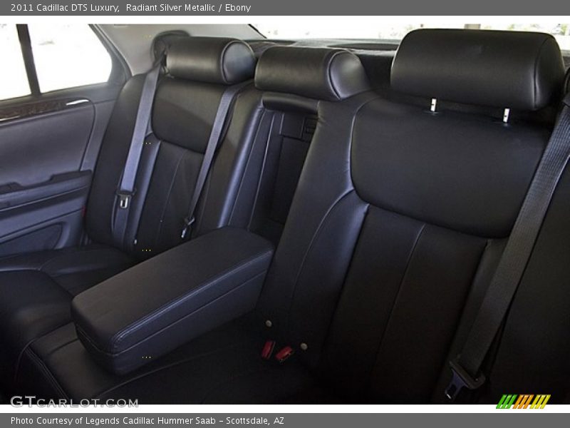 Radiant Silver Metallic / Ebony 2011 Cadillac DTS Luxury
