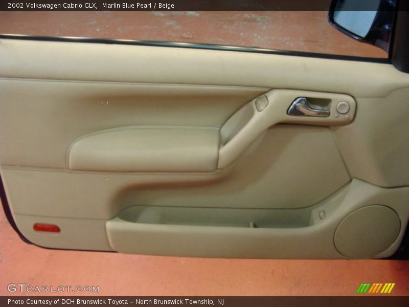 Marlin Blue Pearl / Beige 2002 Volkswagen Cabrio GLX