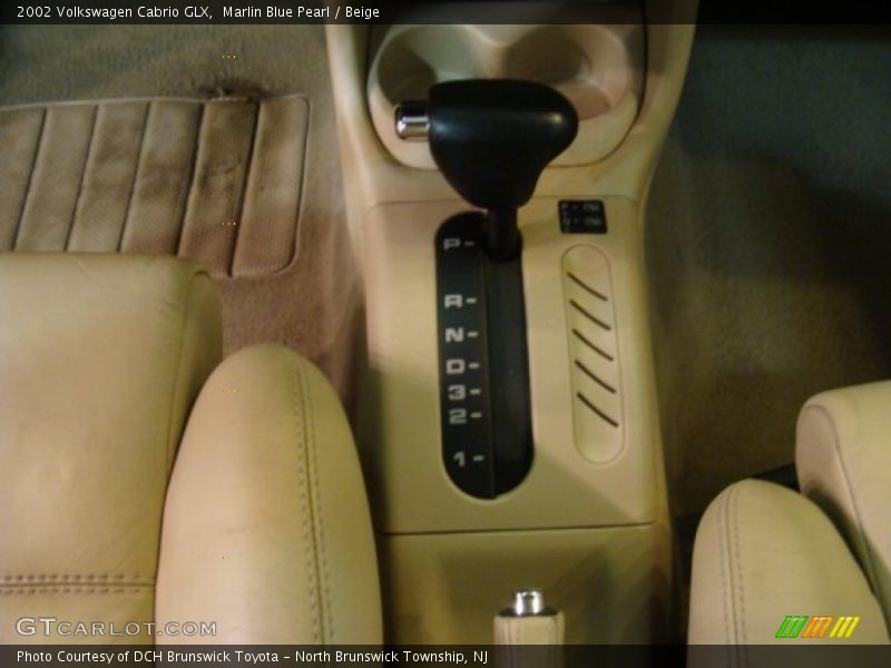 Marlin Blue Pearl / Beige 2002 Volkswagen Cabrio GLX