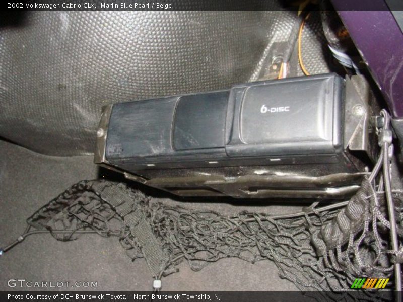 Marlin Blue Pearl / Beige 2002 Volkswagen Cabrio GLX