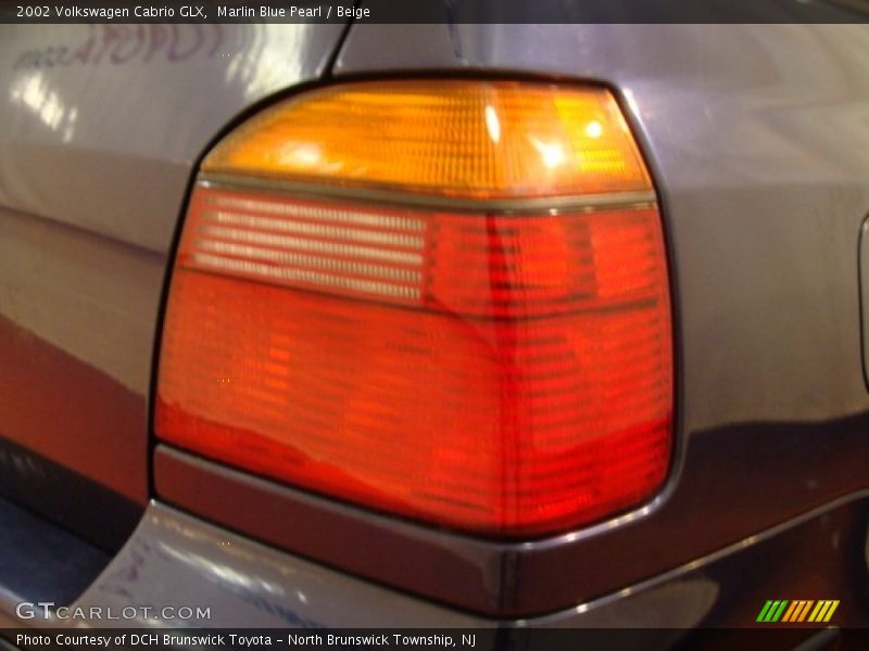 Marlin Blue Pearl / Beige 2002 Volkswagen Cabrio GLX