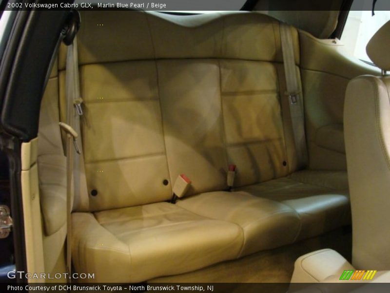 Marlin Blue Pearl / Beige 2002 Volkswagen Cabrio GLX