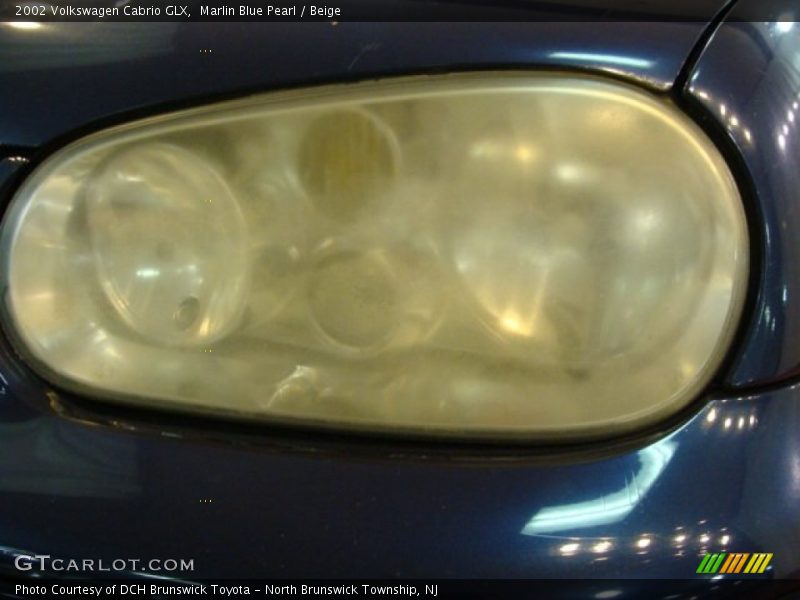 Marlin Blue Pearl / Beige 2002 Volkswagen Cabrio GLX