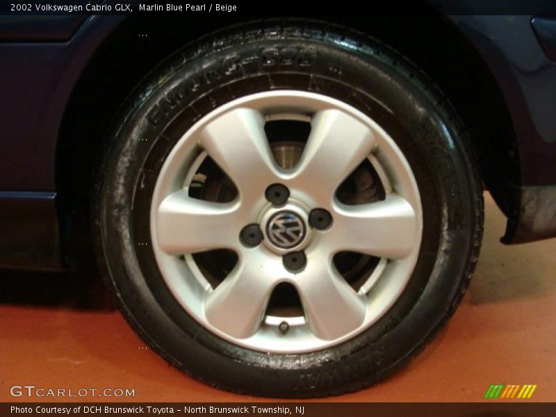 Marlin Blue Pearl / Beige 2002 Volkswagen Cabrio GLX