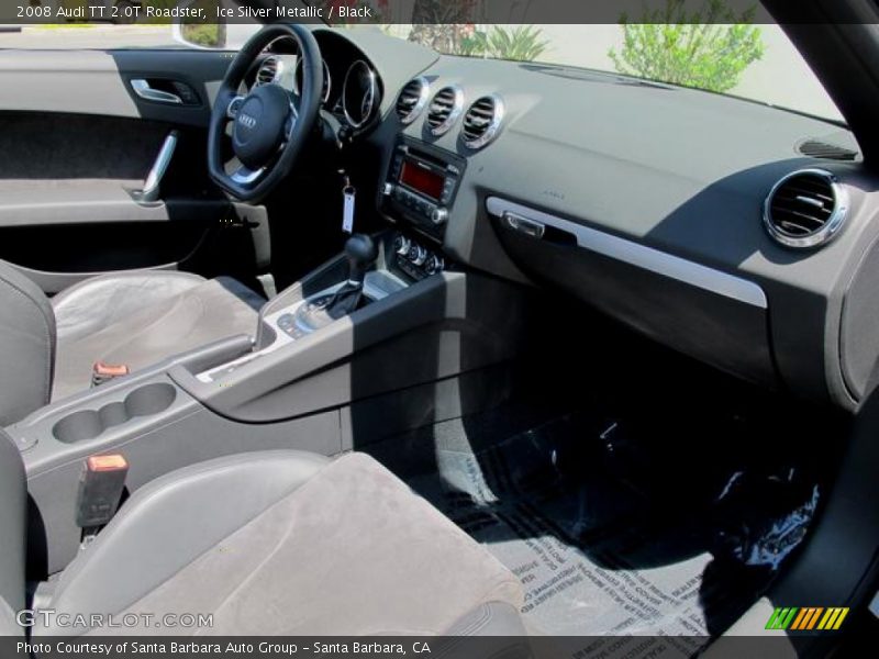 Ice Silver Metallic / Black 2008 Audi TT 2.0T Roadster