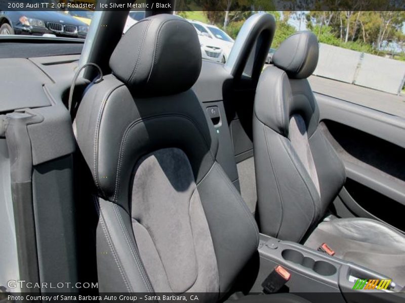 Ice Silver Metallic / Black 2008 Audi TT 2.0T Roadster