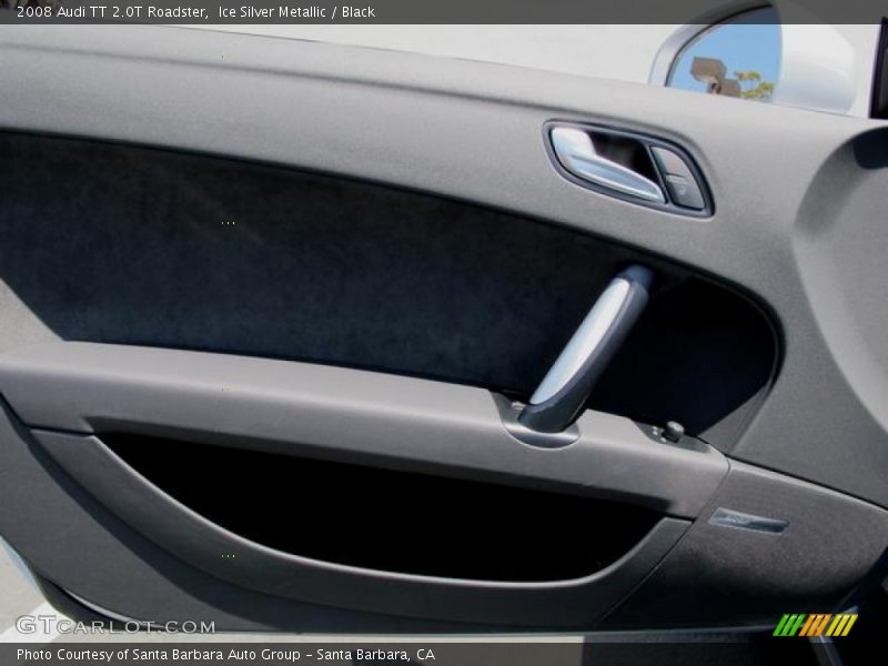 Ice Silver Metallic / Black 2008 Audi TT 2.0T Roadster