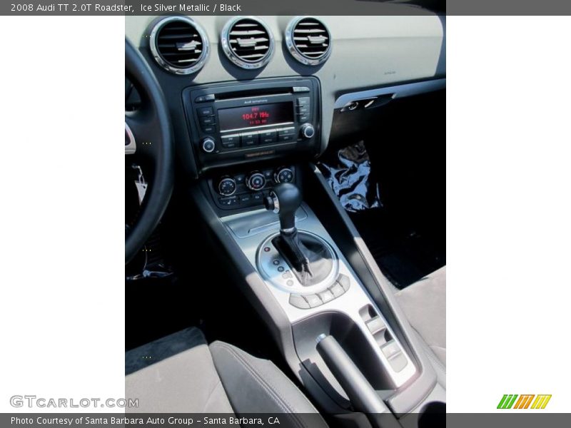 Ice Silver Metallic / Black 2008 Audi TT 2.0T Roadster