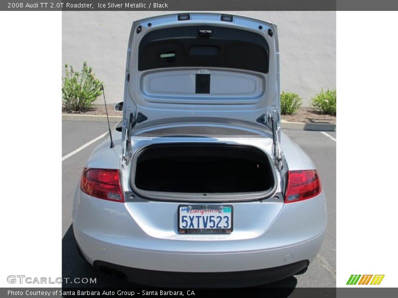 Ice Silver Metallic / Black 2008 Audi TT 2.0T Roadster