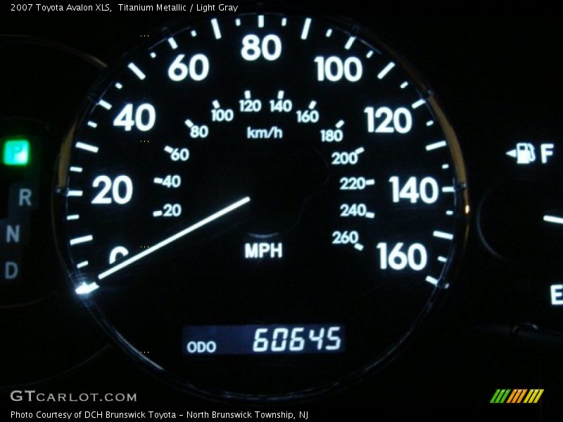 Titanium Metallic / Light Gray 2007 Toyota Avalon XLS